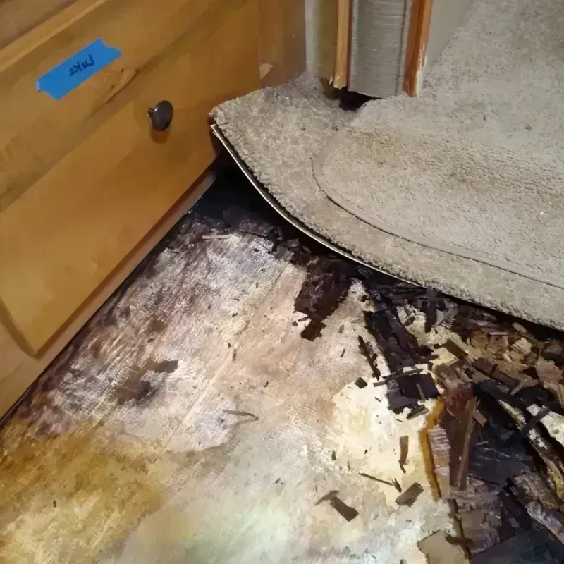 Wood Floor Water Damage in Yavapai County, AZ